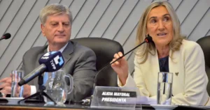 Alicia Mayoral se encuentra al frente del Poder Ejecutivo por licencia de Ziliotto