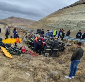 Se accidentaron cuatro árbitros de Santa Rosa: hay un fallecido