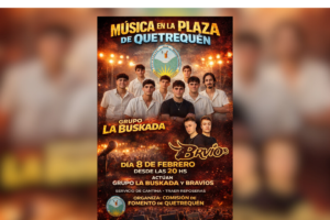 Este sábado habrá «Música en la Plaza» de Quetrequén