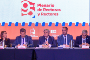 Ziliotto ante el CIN: “No hay futuro sin educación y no hay desarrollo sin la Universidad”