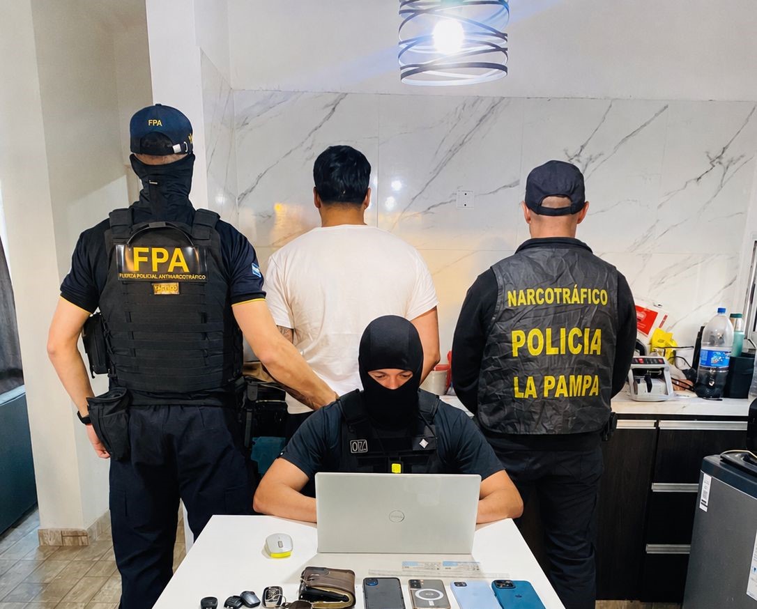 Narcotráfico: operativo iniciado en Luiggi derivó en la detención de cuatro personas en Córdoba