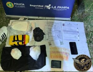La Policía desarticuló una organización que trasladaba cocaína hacia Santa Rosa, Pico y Castex