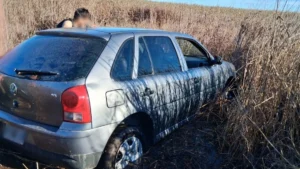 Despistó un auto en la ruta 9 entre Luiggi y Parera