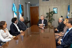 Ziliotto planteó los reclamos pampeanos por el Atuel al presidente de la Corte Interamericana