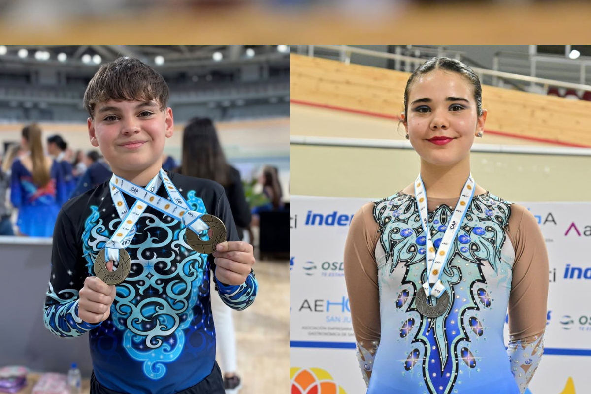 Patinadores de Rancul en los primeros lugares de los podios del Nacional de San Juan