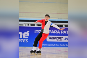 El patinador de Rancul, Stefano Castaño Bello, se consagró Campeón Nacional en San Juan